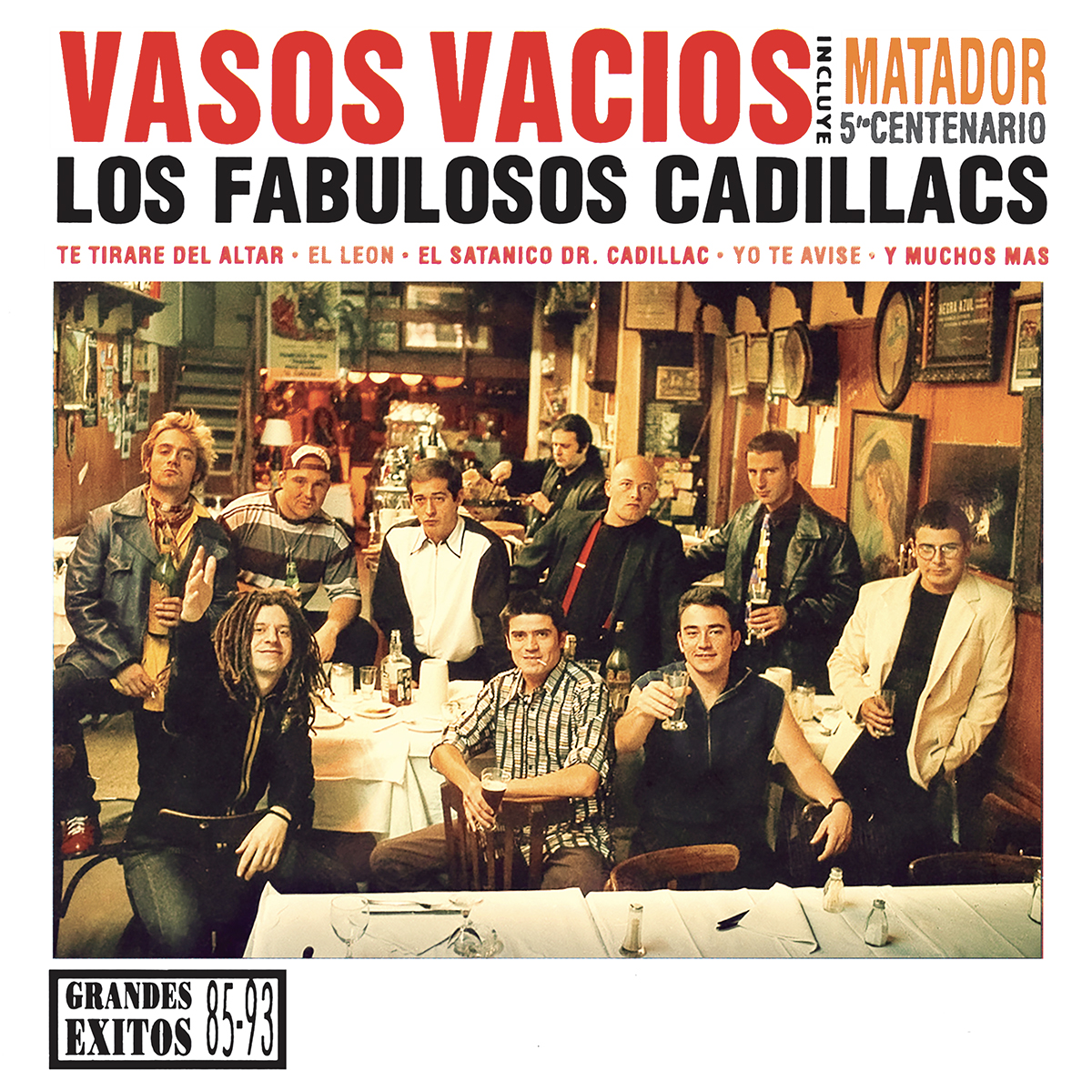 FABULOSOS CADILLACS VASOS VACIOS LP – Lunchbox Records