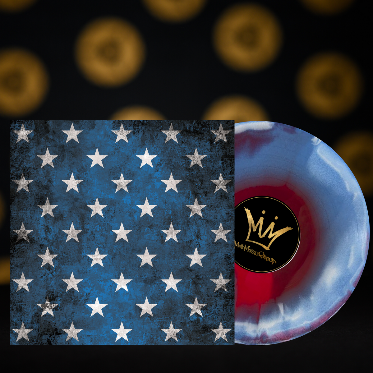 新品 Apollo Brown &Ras Kass /Blasphemy LP APOLLO BROWN & RAS KASS BLASPHEMY (RED/WHITE/BLUE VINY LP