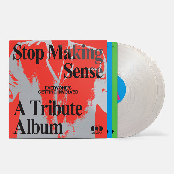 EVERYONE'S GETTING INVOLVED – A TRIBUTE TO TALKING HEAD'S STOP MAKING SENSE (BIG SUIT SILVER VINYL) LP <br>PREORDER out 7/26/2024 •