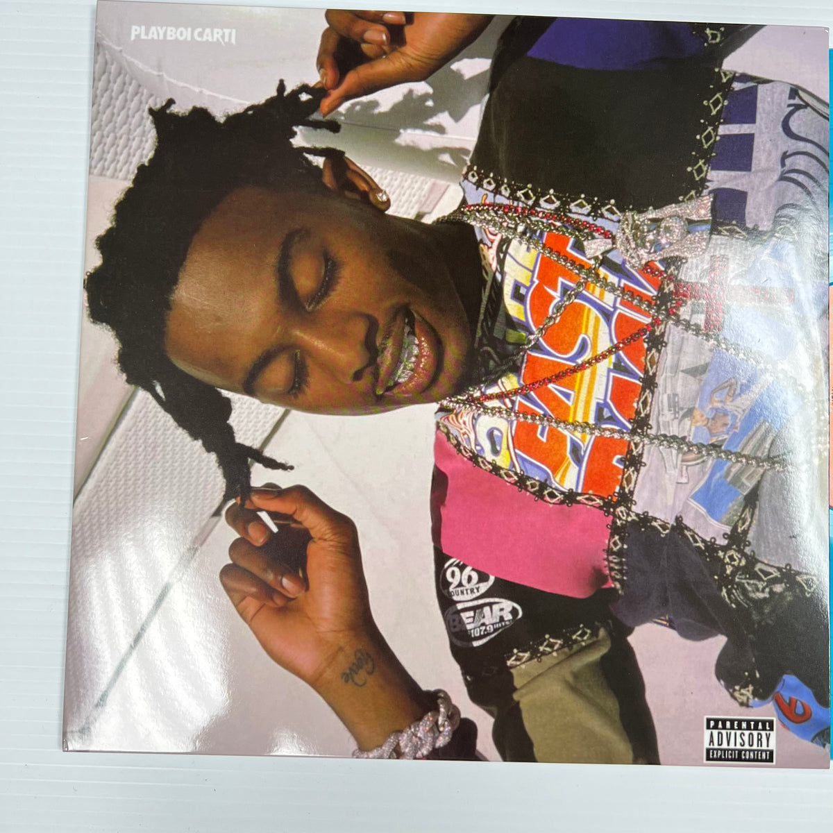 PLAYBOI CARTI PLAYBOI CARTI (BLUE VINYL) LP Lunchbox Records