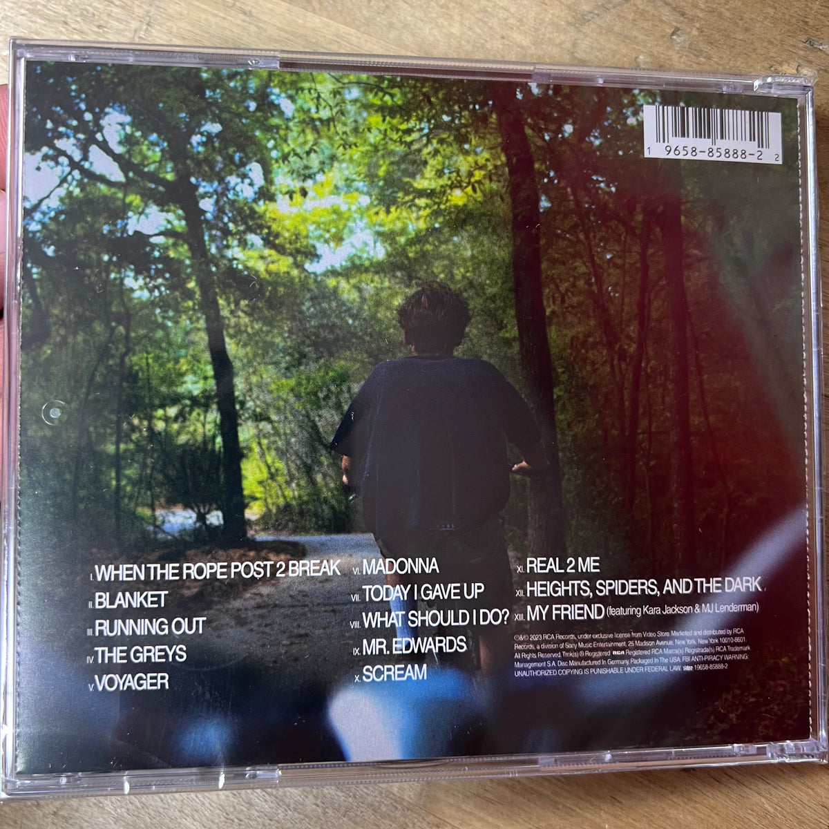 KEVIN ABSTRACT BLANKET CD – Lunchbox Records