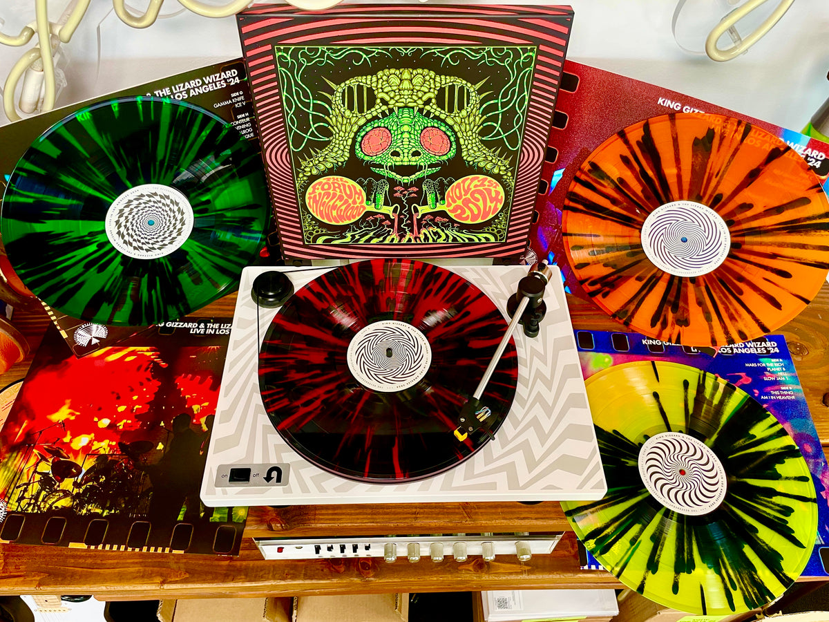 King Gizzard & The Lizard Wizard まとめ売り KING GIZZARD & THE LIZARD WIZARD LIVE IN LOS ANGELS 24 (4LP COL LP