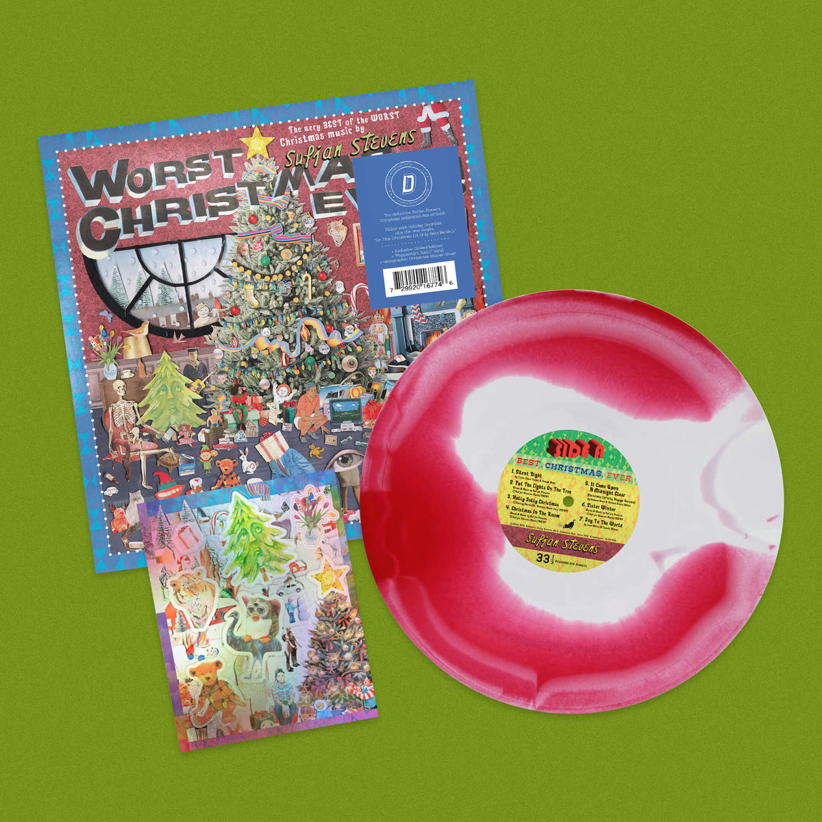 SUFJAN STEVENS – WORST CHRISTMAS EVER! (DINKED EDITION PEPPERMINT