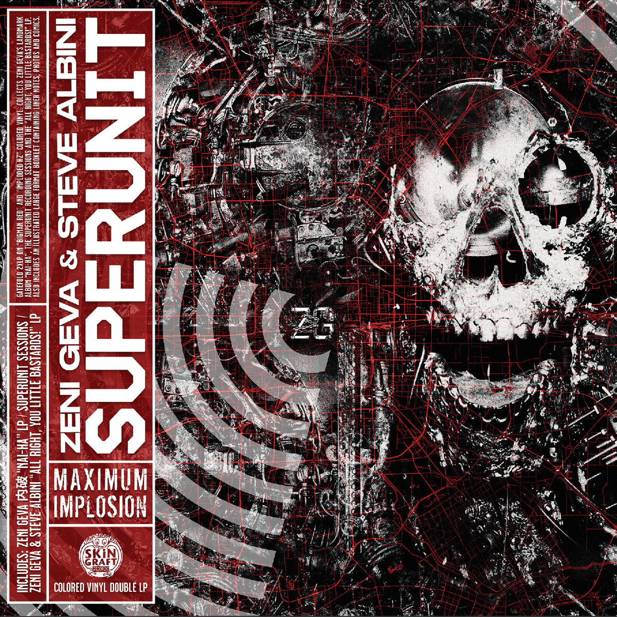 ZENI GEVA & STEVE ALBINI SUPERUNIT: MAXIMUM IMPLOSION ( LP