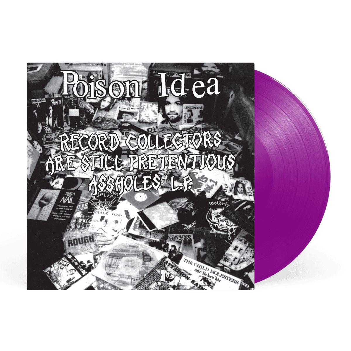 POISON IDEA RECORD COLLECTORS ARE ST(VIOLE LP – Lunchbox Records