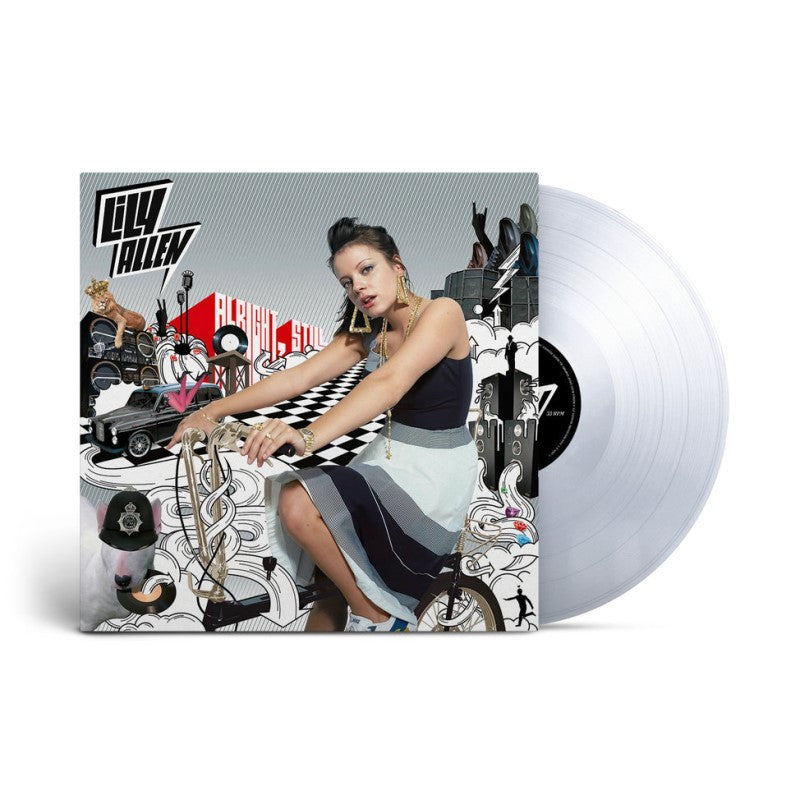 ALLEN,LILY ALRIGHT STILL (CLEAR VINYL) LP – Lunchbox Records