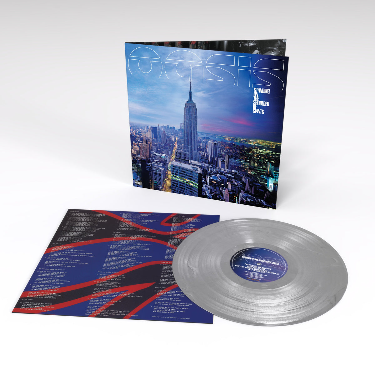 OASIS STANDING ON THE SHOULDER(SILVE LP – Lunchbox Records