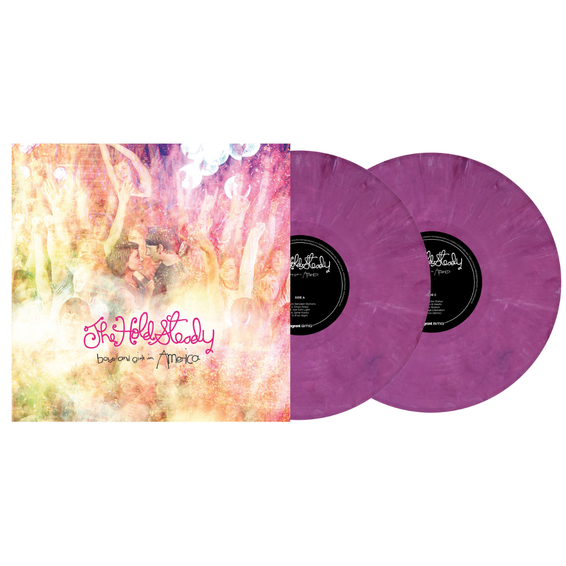 GOING STEADY/BOYS＆GIRLS LP HOLD STEADY – BOYS AND GIRLS IN AMERICA (LAVENDER ECO VINYL RSD