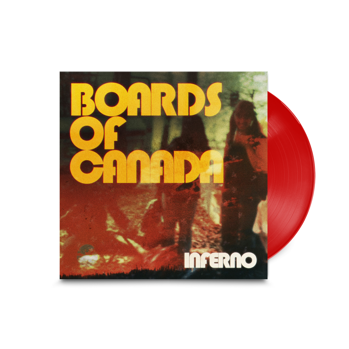 BOARDS OF CANADA – INFERNO (DELUXE TRANSPARENT RED VINYL) LP