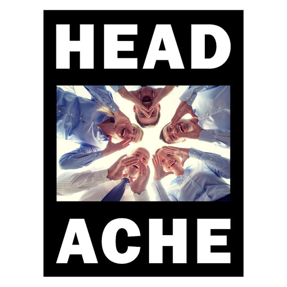 HEADACHE – HEAD HURTS BUT THE HEART KNOWS - LP •