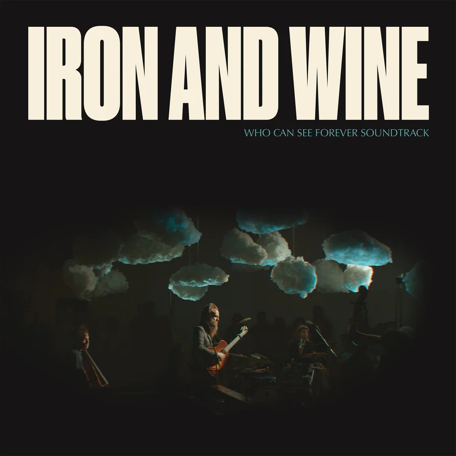 IRON & WINE (BLUE) (COLV) (LTD WHO CAN SEE FOREVER - O.S.T. ( LP – Lunchbox  Records