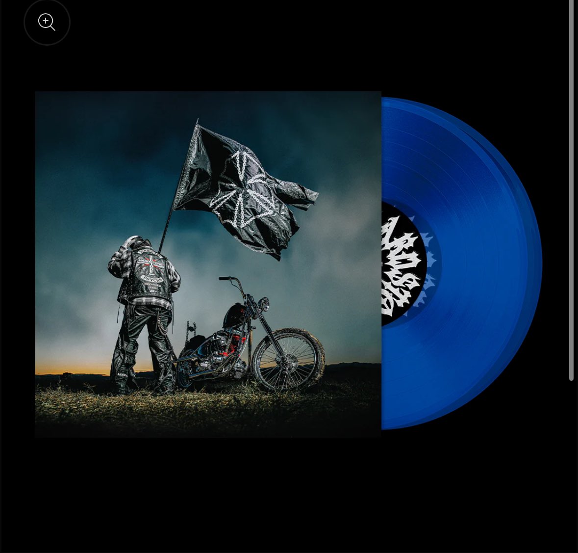 TOLIVER,DON HARDSTONE PSYCHO (COBALT BLUE) LP – Lunchbox Records