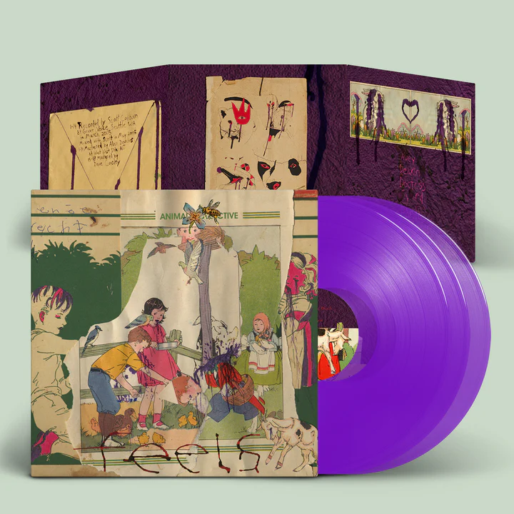 ANIMAL COLLECTIVE FEELS (20TH ANNIVERSARY PURPLE LP – Lunchbox Records