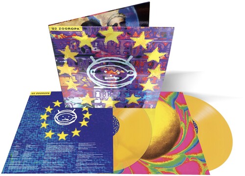レア盤-EUオリジナル☆U2 - Zooropa[LP， ´93:Island Records - U29， Island Records -  518047-1， Island Records - 518 047-1]-
