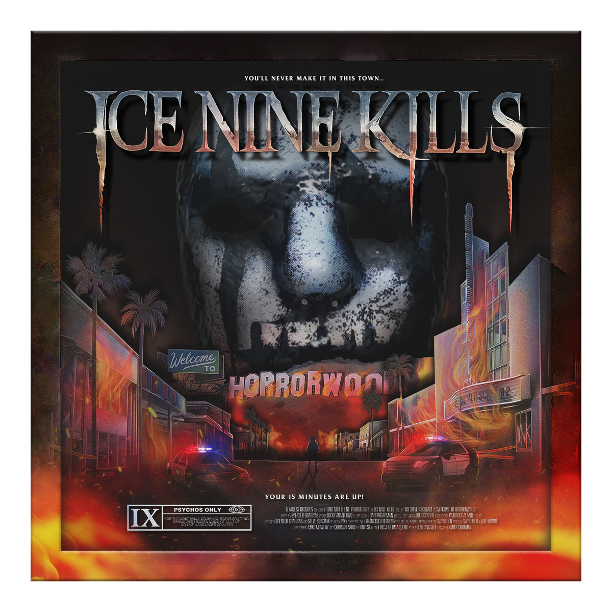 Ice Nine Kills Horrorwood Varsity ジャケットL Ice Nine Kills