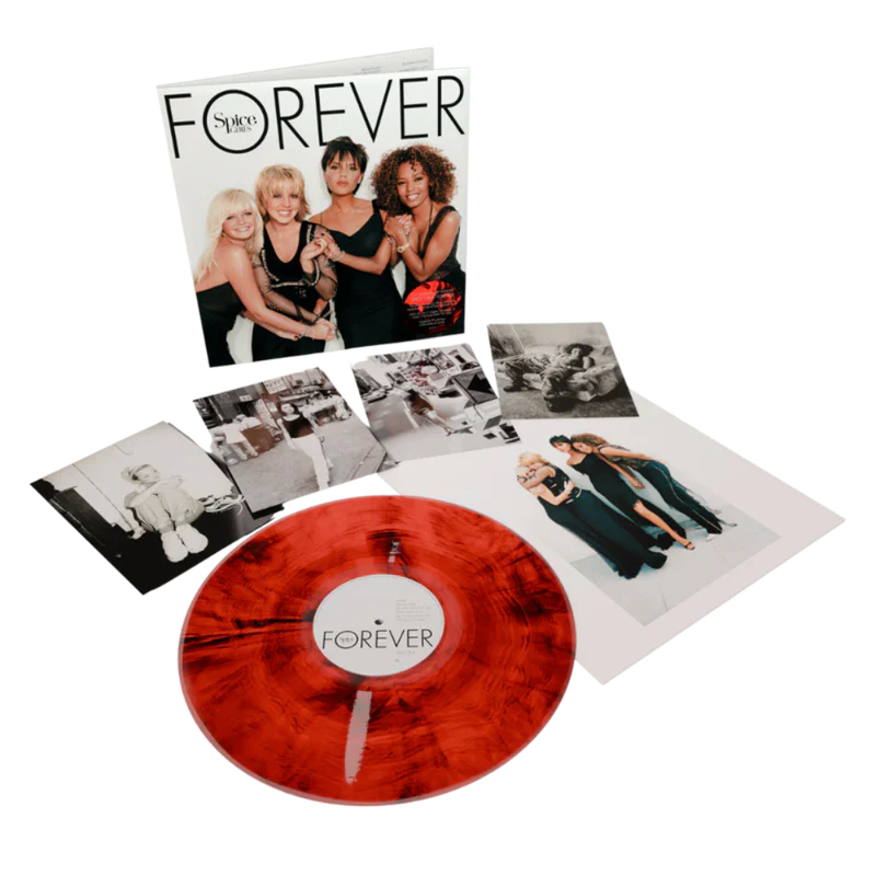 英LP Spice Girls Spice V2812 VIRGIN /00260 SPICE GIRLS FOREVER (BLACK & RED MARBLE) LP – Lunchbox Records