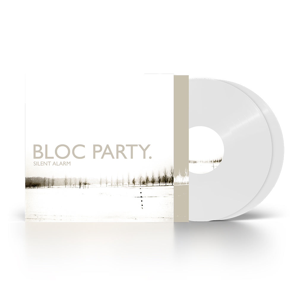 BLOC PARTY SILENT ALARM (WHITE 20TH ANNIV LP – Lunchbox Records