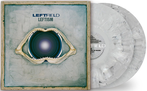 LEFTFIELD – LEFTISM (BLACK & WHITE MARBLE - RSD ESSENTIAL) - LP •