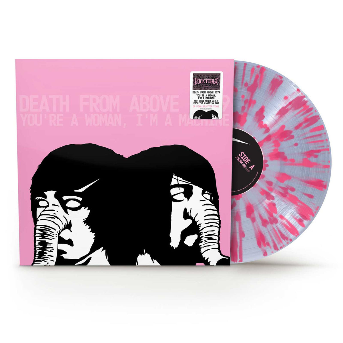 DEATH FROM ABOVE 1979 YOU'RE A WOMAN I'M A (CLEAR/PN LP – Lunchbox