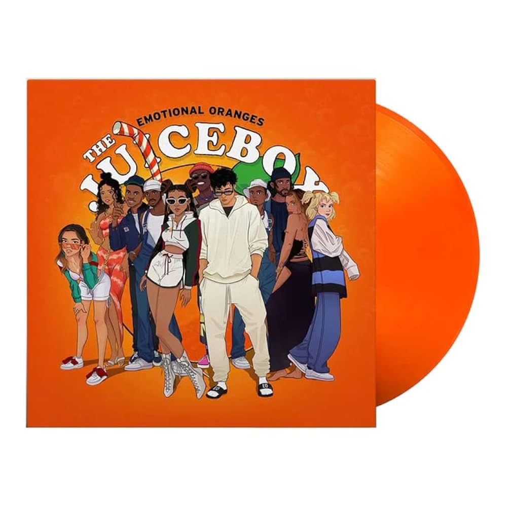 EMOTIONAL ORANGES JUICEBOX (NEON ORANGE) LP – Lunchbox Records