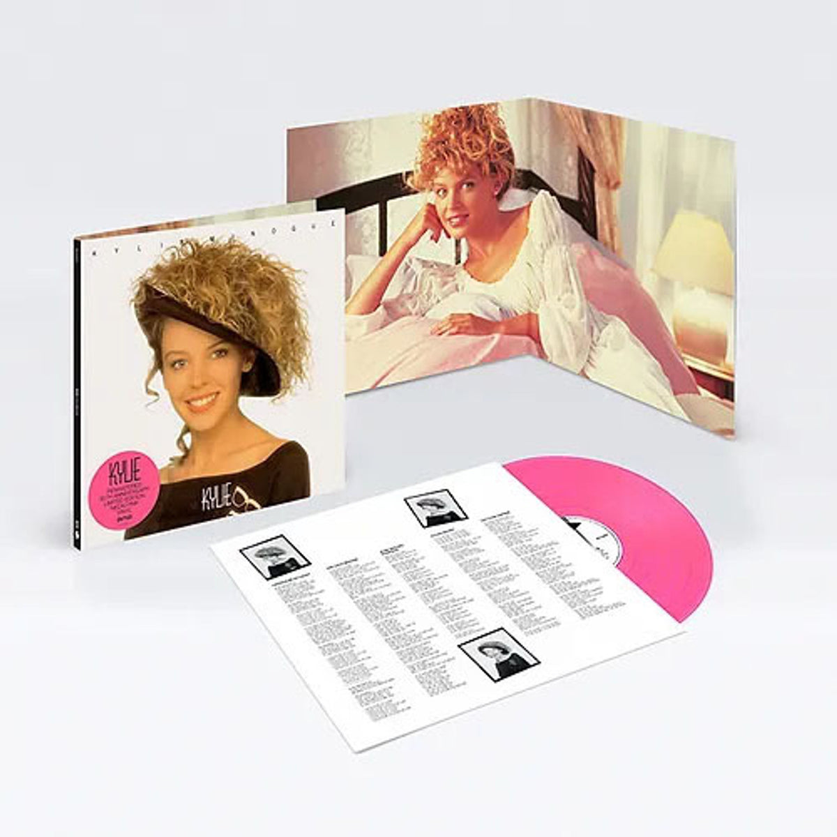 MINOGUE,KYLIE KYLIE (NEON PINK VINYL) LP – Lunchbox Records