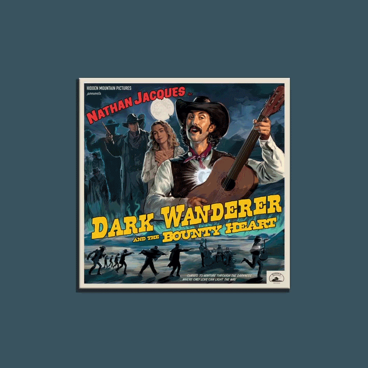 JACQUES,NATHAN DARK WANDERER AND THE BOUNTY H LP – Lunchbox Records