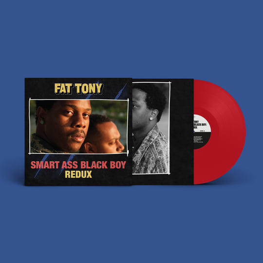FAT TONY – SMART ASS BLACK BOY: REDUX (OPAQUE RED VINYL) - LP •