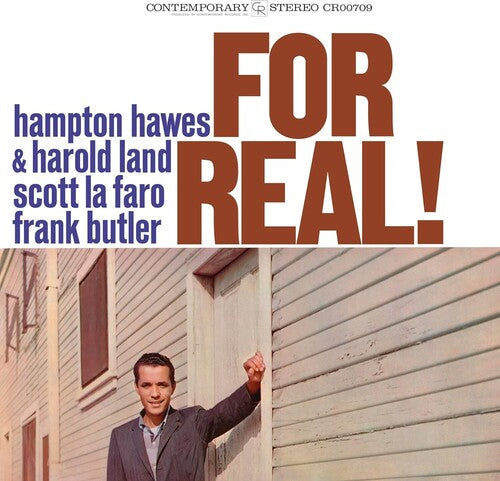 HAWES,HAMPTON – FOR REAL (CONTEMPORARY RECORDS ACOUSTIC SOUNDS SERIES) - LP  •