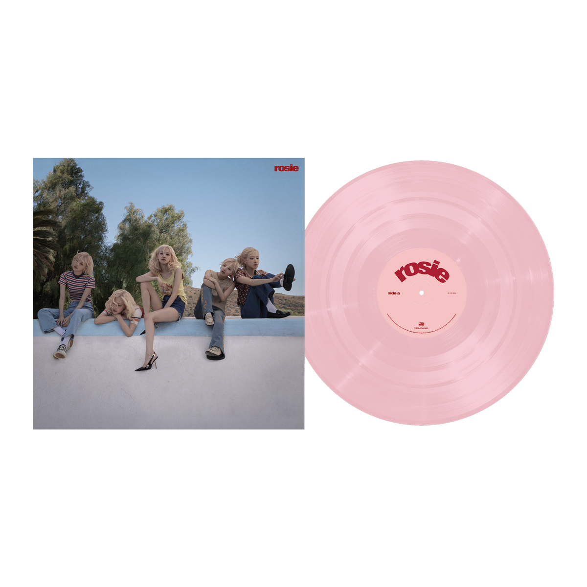 ROSE ROSIE (BADN COVER BABY PINK) LP – Lunchbox Records