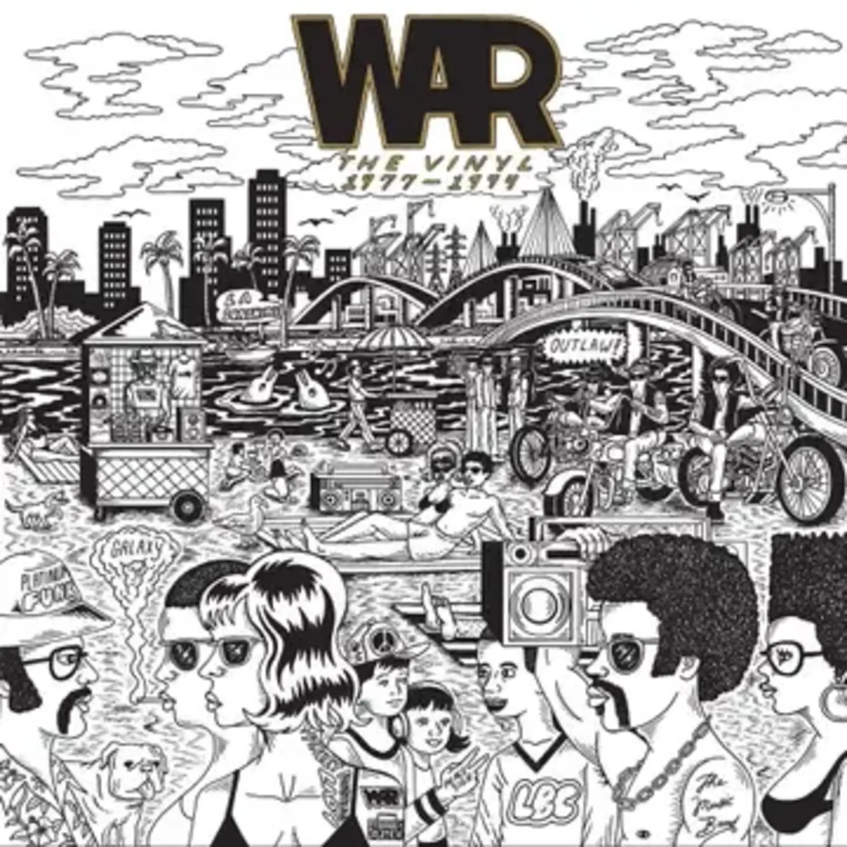 【USオリジ・シールド未開封LP】WAR / WAR WAR VINYL II(77-94) (COLORED VINYL) LP – Lunchbox Records