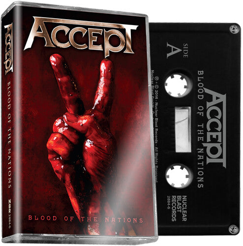 ACCEPT – BLOOD OF THE NATIONS (BLACK SHELL) - TAPE •