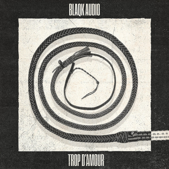 BLAQK AUDIO – TROP D'AMOUR (BLACK/RED SWIRL) - LP •