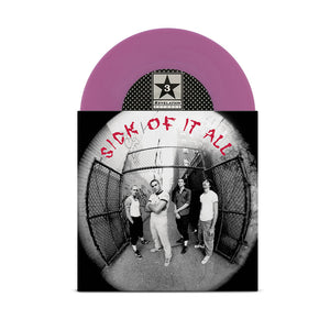 SICK OF IT ALL – SICK OF IT ALL (TRANSLUCENT VIOLET) - 7" •
