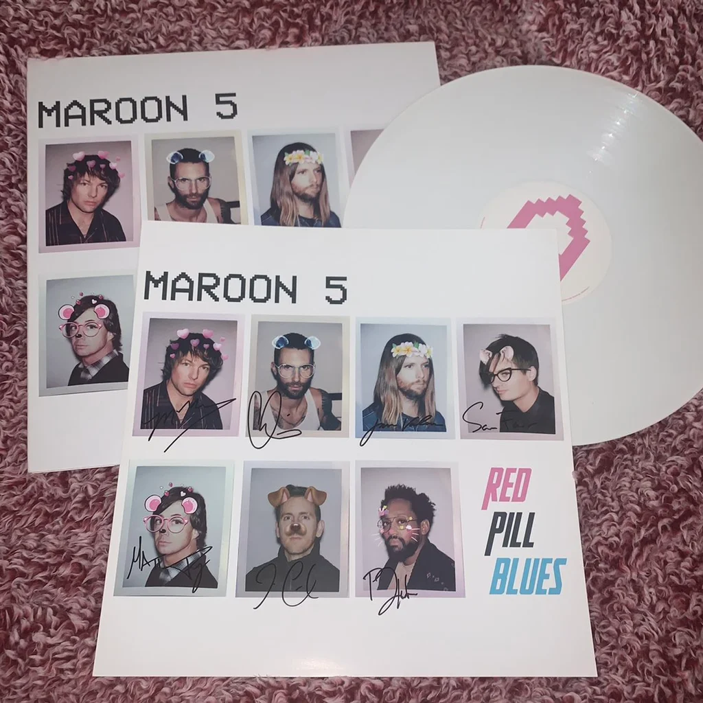 MAROON 5 RED PILL BLUES (WHITE VINYL)