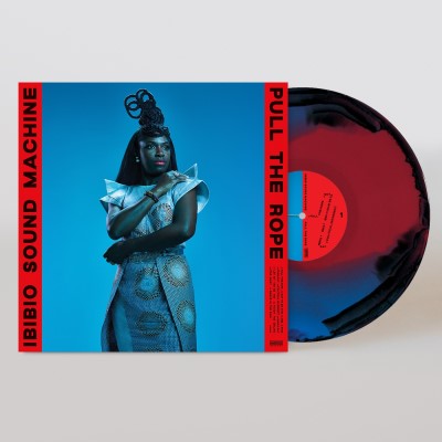 IBIBIO SOUND MACHINE – PULL THE ROPE (SKY BLUE / RED/ BLACK SWIRL INDIE EXCLUSIVE) - LP •