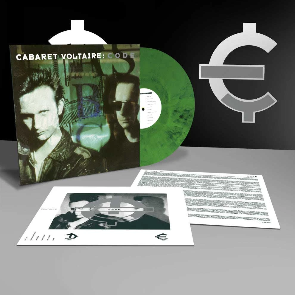 CABARET VOLTAIRE CODE (GREEN MARBLE) LP – Lunchbox Records