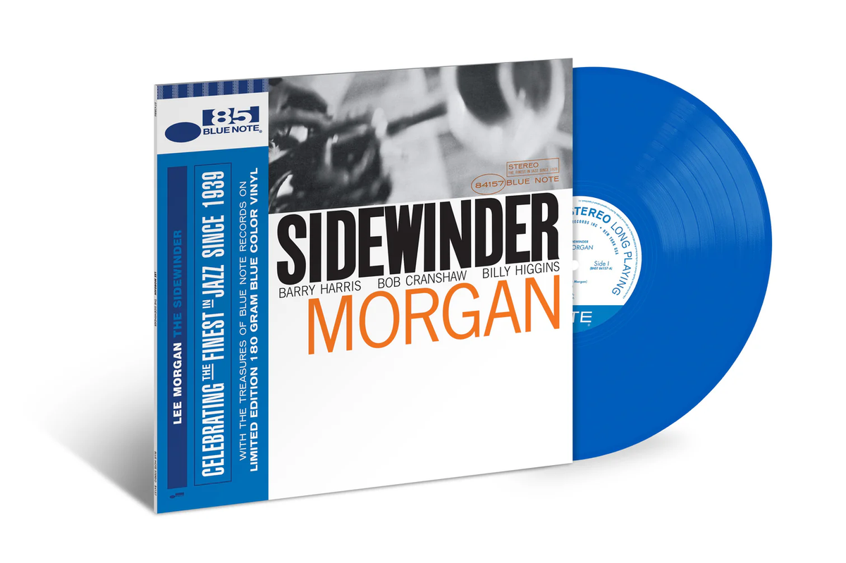 MORGAN,LEE SIDEWINDER (INDIE EXCLUSIVE BLUE VINYL) LP – Lunchbox Records