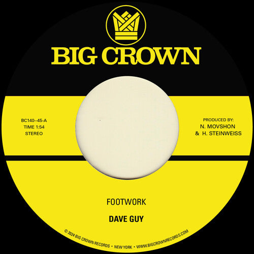 GUY,DAVE – FOOTWORK B/ W MORNING GLORY - 7