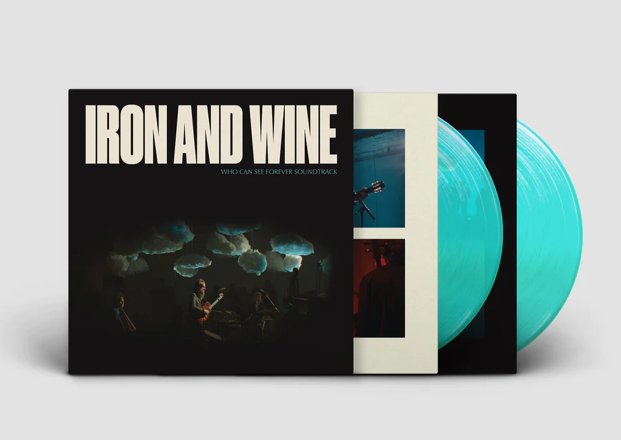 IRON & WINE (BLUE) (COLV) (LTD WHO CAN SEE FOREVER - O.S.T. ( LP – Lunchbox  Records