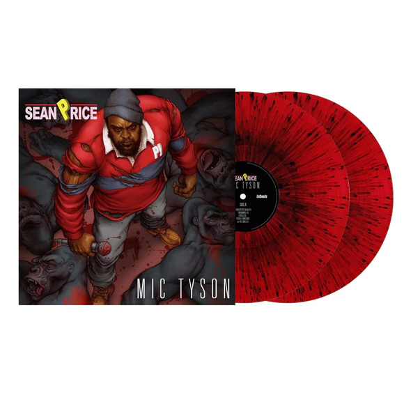 PRICE,SEAN – MIC TYSON (RED & BLACK SPLATTER) - LP •