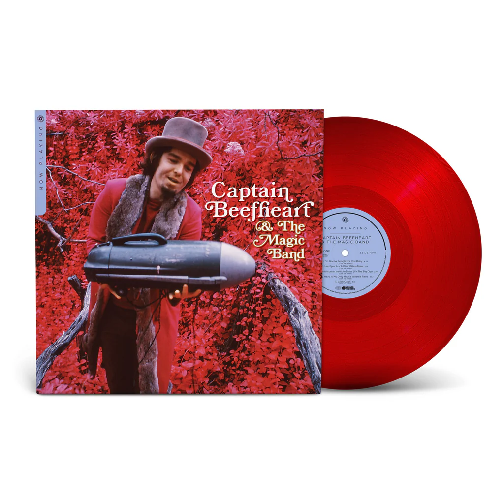 CAPTAIN BEEFHEART NOW PLAYING (RED VINYL) LP – Lunchbox Records CAPTAIN BEEFHEART NOW PLAYING (RED VINYL) LP – Lunchbox Records
