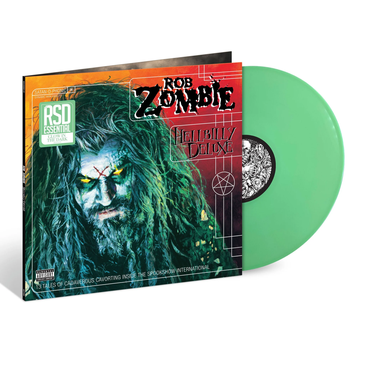 Rob Zombie - Hellbilly Deluxe ピクチャーLP ZOMBIE,ROB HELLBILLY DELUXE (RSD ESSENTIAL GLOW IN LP