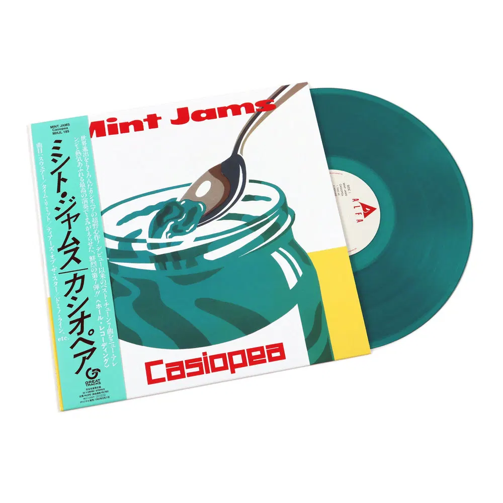 CASIOPEA MINT JAMS (CLEAR GREEN) LP – Lunchbox Records