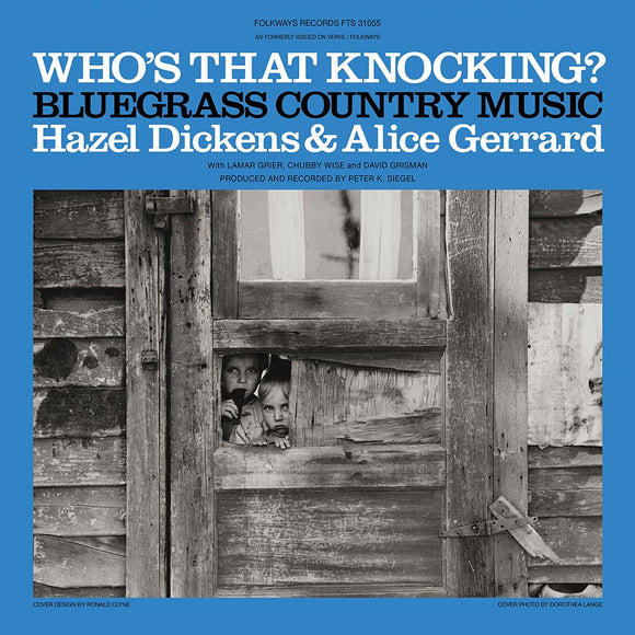 DICKENS,HAZEL / GERRARD,ALICE – WHO'S THAT KNOCKING? - LP •