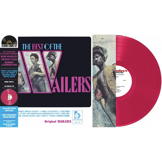 WAILERS & BOB MARLEY – BEST OF THE WAILERS (PINK VINYL INDIE EXCLUSIVE) (RSD UK) - LP •