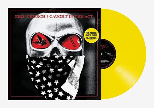 CHURCH,ERIC – CAUGHT IN THE ACT: LIVE (YELLOW VINYL) - LP •
