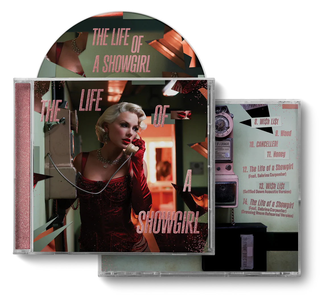 SWIFT,TAYLOR LIFE OF A SHOWGIRL: DRESSING R CD – Lunchbox Records