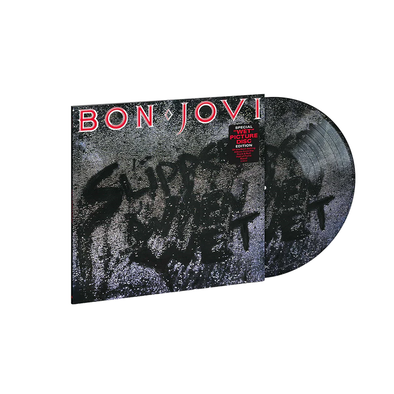 BON JOVI SLIPPERY WHEN WET (PICTURE DIS LP – Lunchbox Records