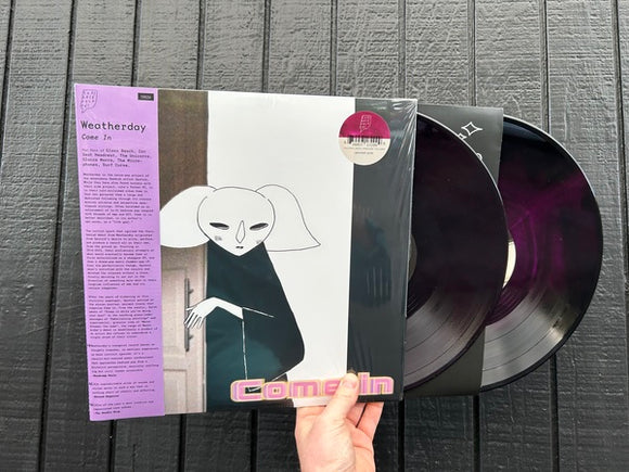 WEATHERDAY – COME IN (PINK & BLACK GALAXY) - LP •