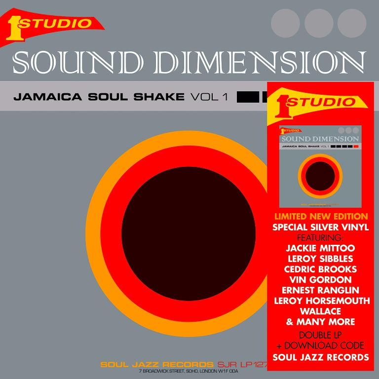 SOUND DIMENSION JAMAICA SOUL SHAKE VOL.1 (SILV LP – Lunchbox Records
